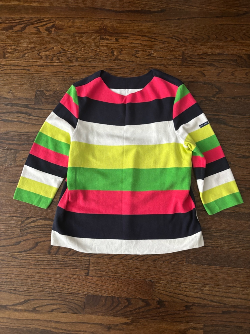 Saint James Cotton Multicolor Stripe Top